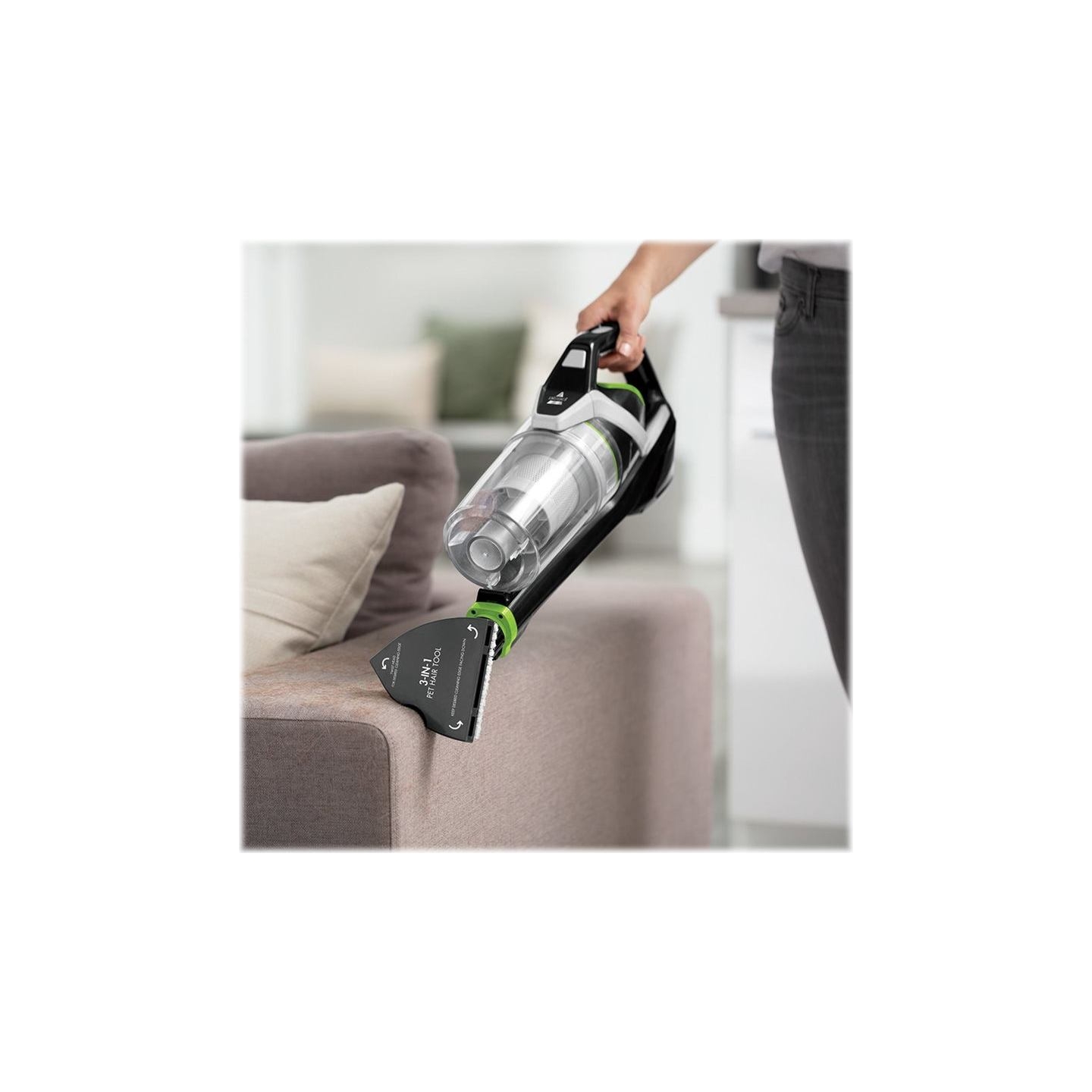 Bissell | Multireach Active 3-in-1 Pet Hair Upholstery Tool, Stick Vacuum Accessories | No ml | 1 pc(s) | Black
