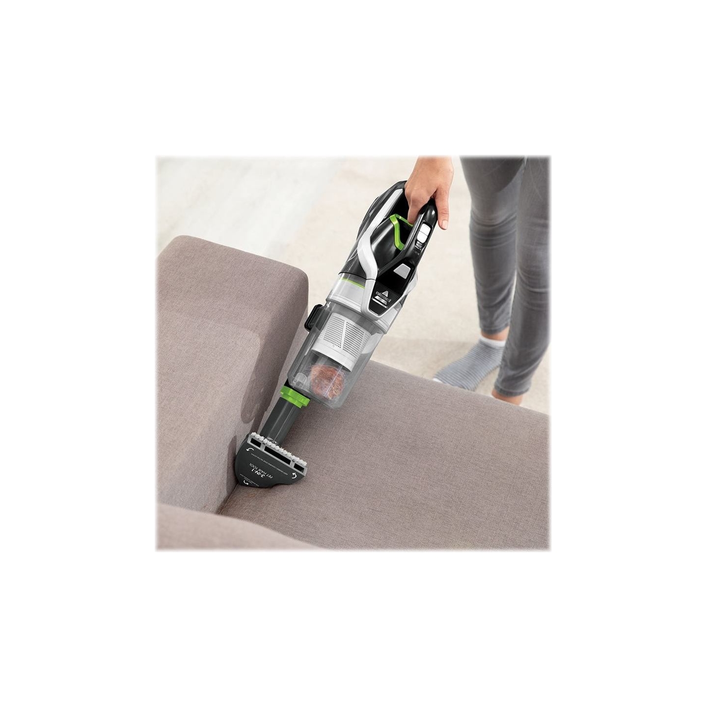 Bissell | Multireach Active 3-in-1 Pet Hair Upholstery Tool, Stick Vacuum Accessories | No ml | 1 pc(s) | Black
