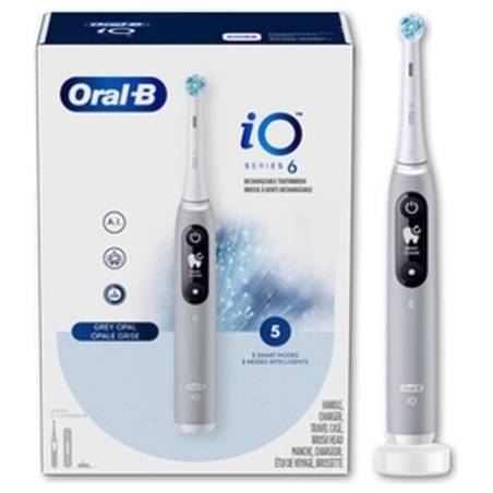 Oral-B | Toothbrush | iO Series 6 | Rechargeable | For adults | Number of brush heads included 1 | Number of teeth brushing mode