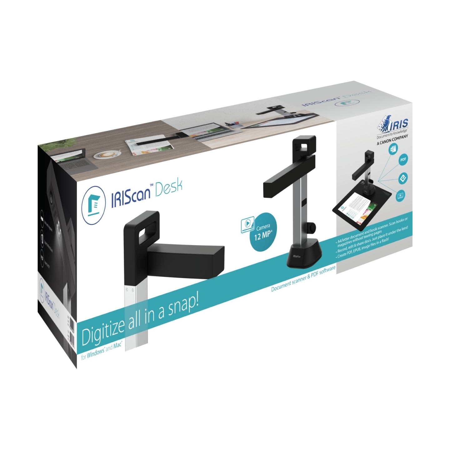 Iris | IRIScan | Desk 6 | Digital document camera