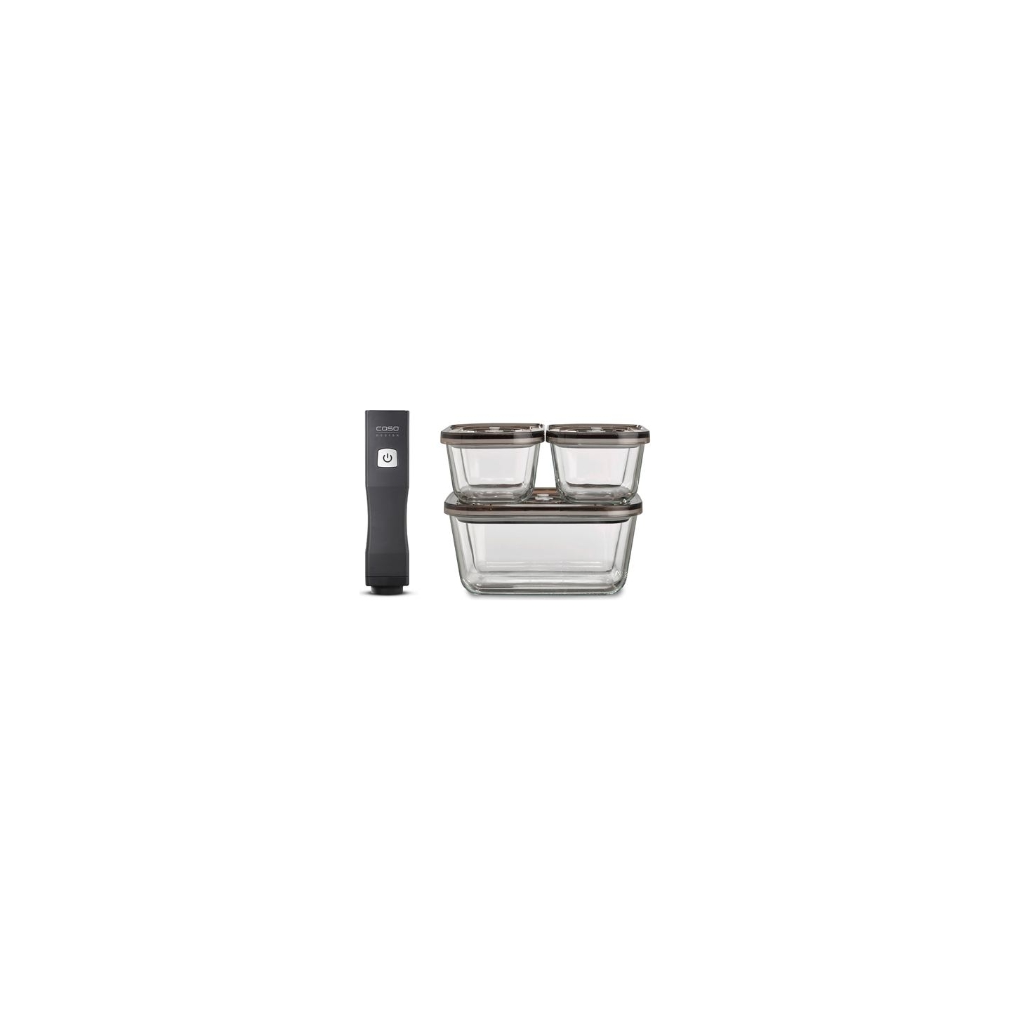 Caso | Vacu OneTouch Vacuum sealer Eco-Set | Black
