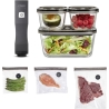 Caso | Vacu OneTouch Vacuum sealer Eco-Set | Black