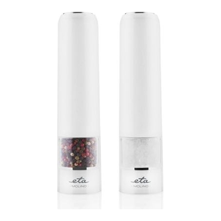 ETA | Salt And Pepper Mill | Molino ETA092890000 | Electric | White | Housing material Plastic | AAA