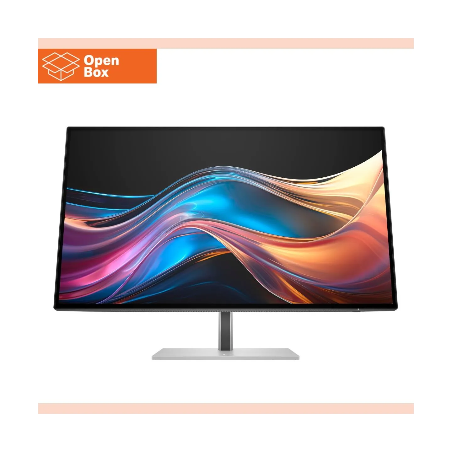 HP 727pq Series 7 Pro QHD Monitor - OPENBOX - 27" 2560x1440 QHD 400-nit 120Hz AG, IPS Black HDR 400, USB-C(15W)/HDMI/DisplayPort
