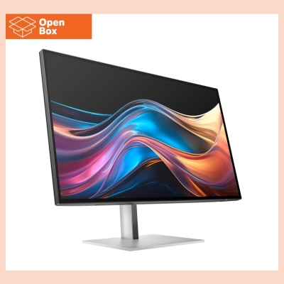 HP 727pq Series 7 Pro QHD Monitor - OPENBOX - 27" 2560x1440 QHD 400-nit 120Hz AG, IPS Black HDR 400, USB-C(15W)/HDMI/DisplayPort
