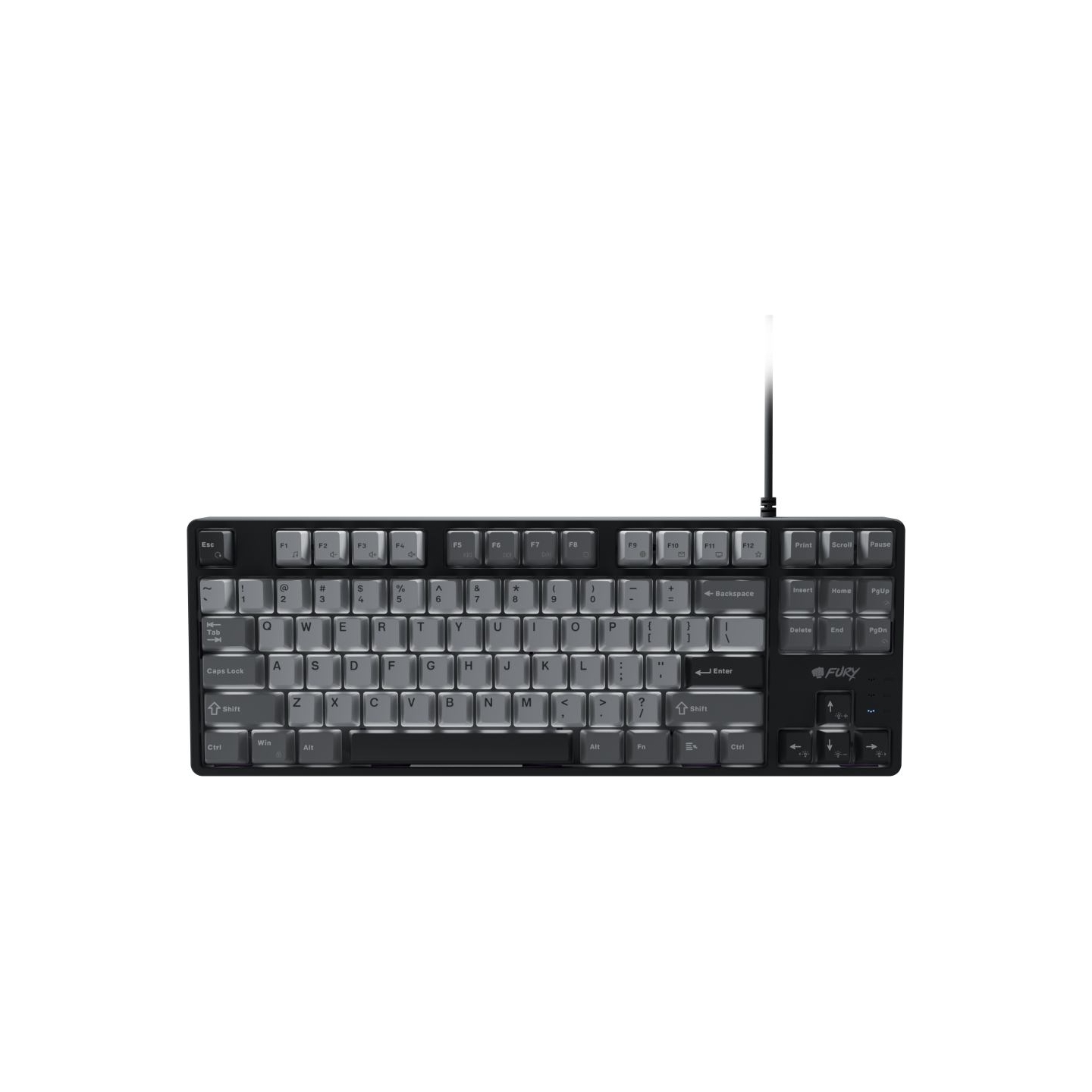 Fury | Kanabo K2 | Gaming Keyboard | Wired | US | Linear | Black/Gray