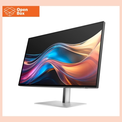 HP 727pq Series 7 Pro QHD Monitor - OPENBOX - 27" 2560x1440 QHD 400-nit 120Hz AG, IPS Black HDR 400, USB-C(15W)/HDMI/DisplayPort