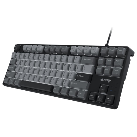 Fury | Kanabo K2 | Gaming Keyboard | Wired | US | Linear | Black/Gray