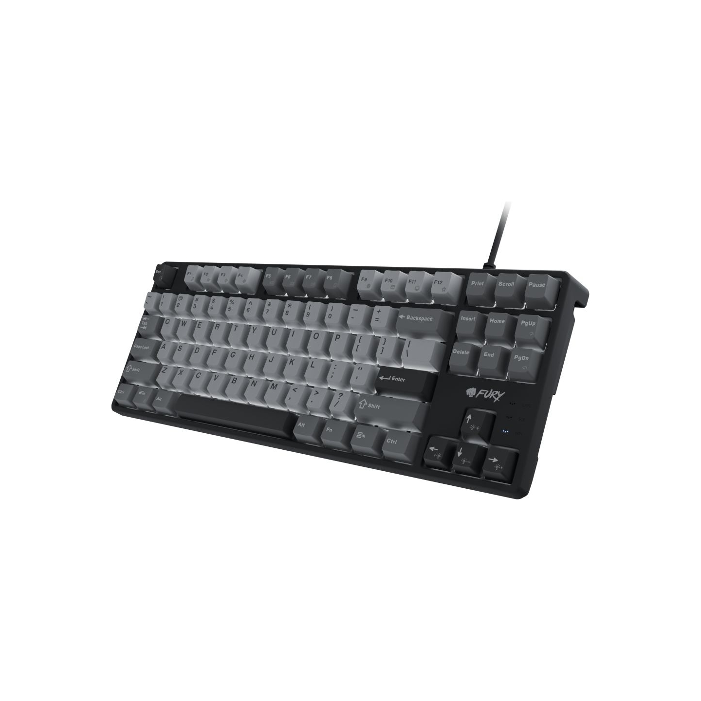 Fury | Kanabo K2 | Gaming Keyboard | Wired | US | Linear | Black/Gray