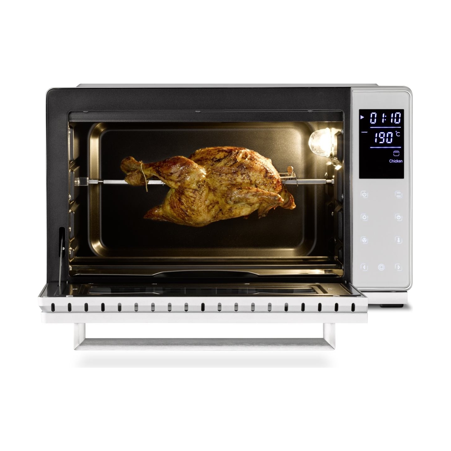 Caso | Compact oven | Bake & Style 26 Touch | Easy Clean | Compact | 1500 W | Silver