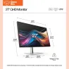 HP 727pq Series 7 Pro QHD Monitor - OPENBOX - 27" 2560x1440 QHD 400-nit 120Hz AG, IPS Black HDR 400, USB-C(15W)/HDMI/DisplayPort