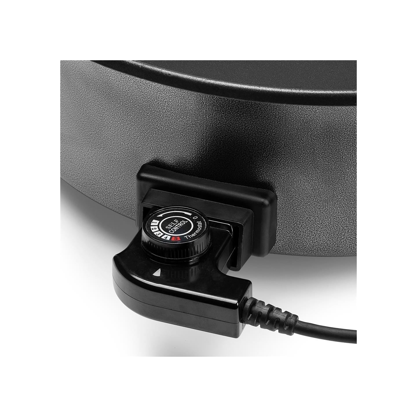 Tristar | Multifunctional grill pan XL | PZ-9135 | Diameter 30 cm | Grill | 1500 W | Lid included | Fixed handle | Black