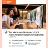 HP 727pq Series 7 Pro QHD Monitor - OPENBOX - 27" 2560x1440 QHD 400-nit 120Hz AG, IPS Black HDR 400, USB-C(15W)/HDMI/DisplayPort
