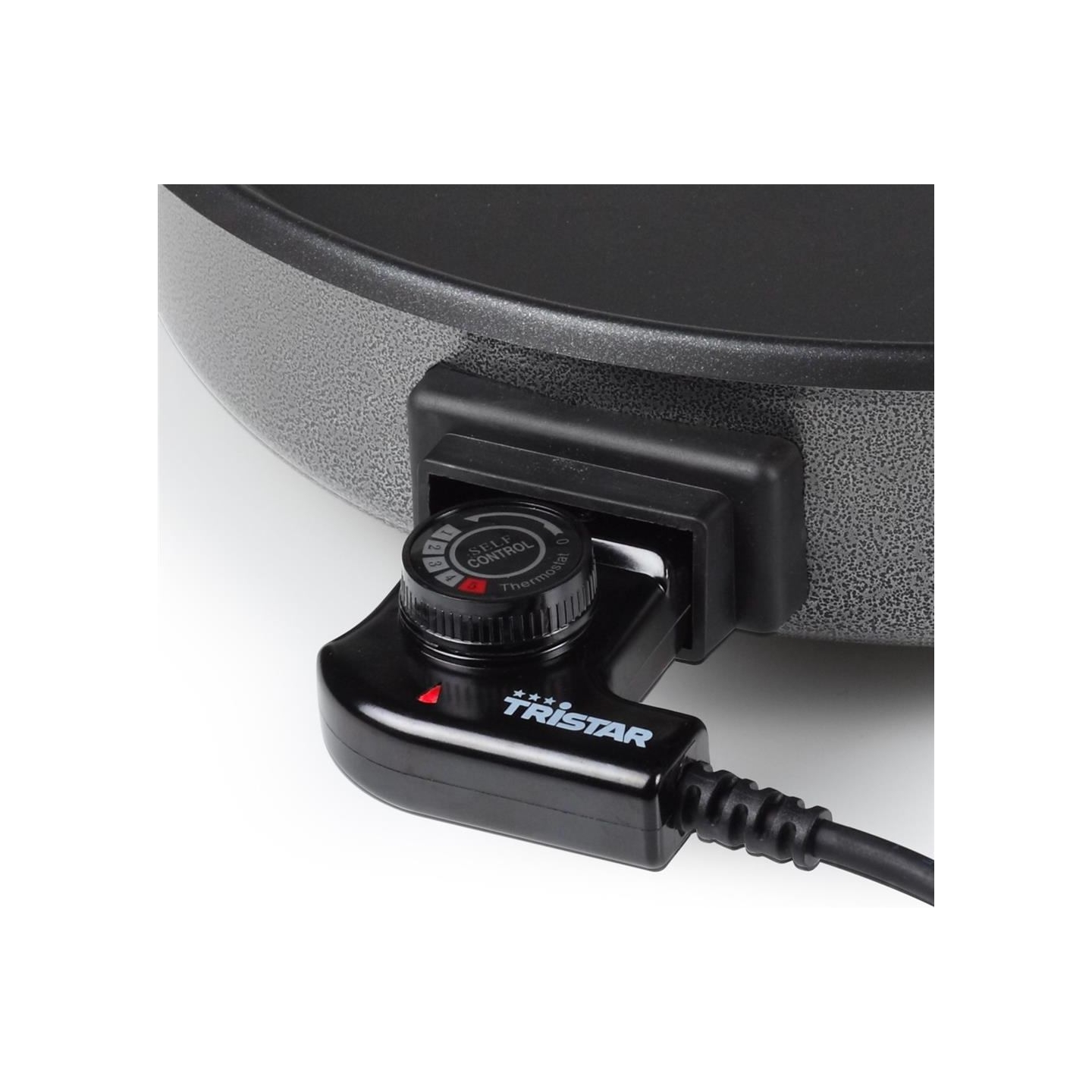 Tristar | Multifunctional grill pan | PZ-2964 | Diameter 40 cm | Grill | 1500 W | Lid included | Fixed handle | Black