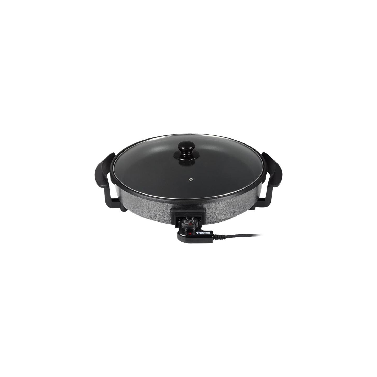 Tristar | Multifunctional grill pan | PZ-2964 | Diameter 40 cm | Grill | 1500 W | Lid included | Fixed handle | Black
