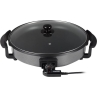 Tristar | Multifunctional grill pan | PZ-2964 | Diameter 40 cm | Grill | 1500 W | Lid included | Fixed handle | Black