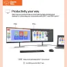 HP 727pq Series 7 Pro QHD Monitor - OPENBOX - 27" 2560x1440 QHD 400-nit 120Hz AG, IPS Black HDR 400, USB-C(15W)/HDMI/DisplayPort