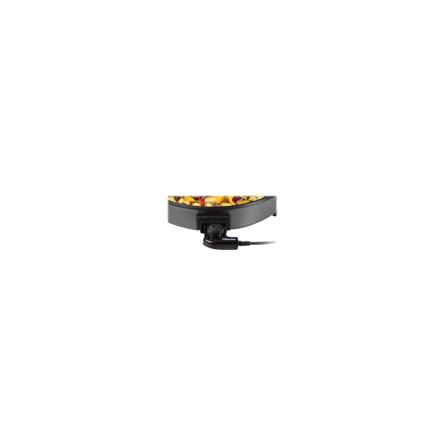 Tristar | Multifunctional grill pan | PZ-2964 | Diameter 40 cm | Grill | 1500 W | Lid included | Fixed handle | Black