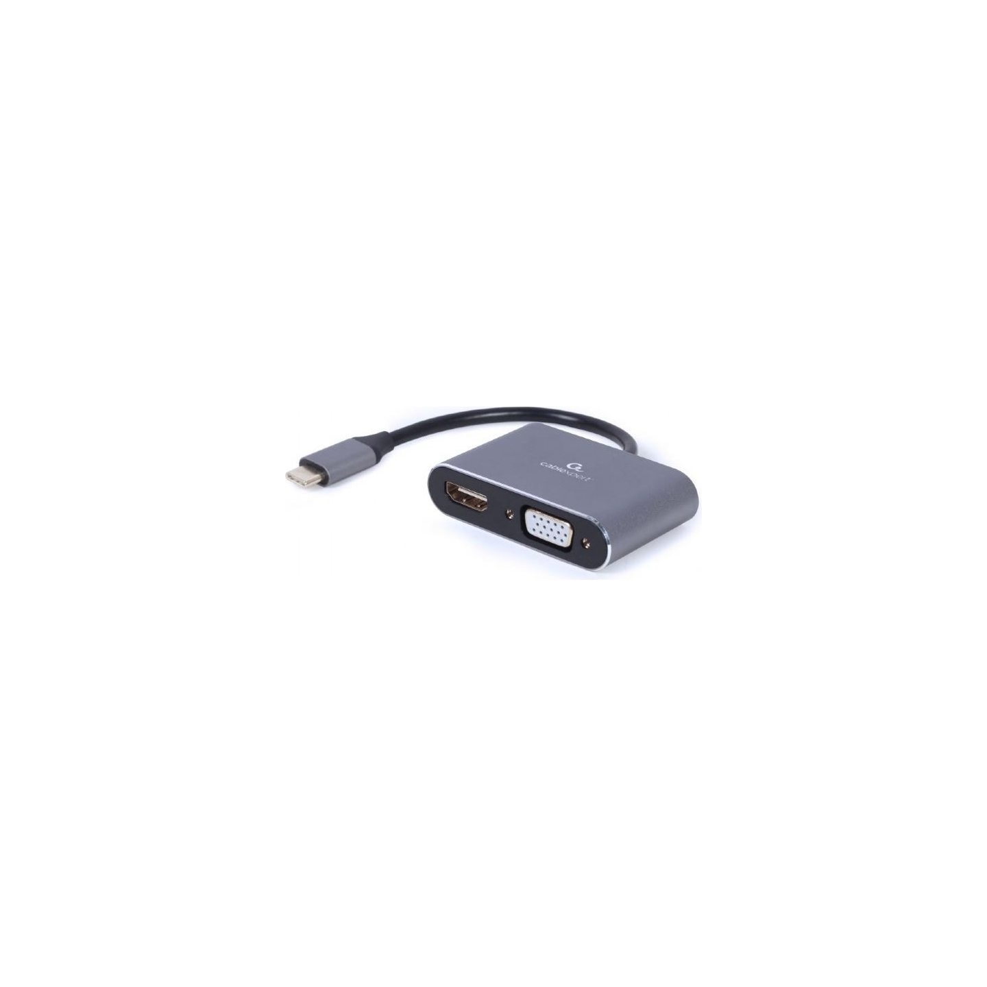 Cablexpert | USB Type-C to HDMI and VGA display adapter | A-USB3C-HDMIVGA-01 | USB Type-C