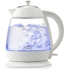 ETA | Crystal Kettle | ETA315490010 | Electric | 2200 W | 1.7 L | Glass | 360° rotational base | Glass/White