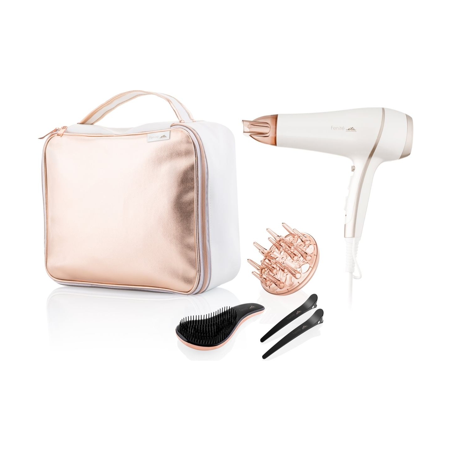 ETA | Hair Dryer | ETA732090010 Fenite gift set | 2400 W | Number of temperature settings 3 | Ionic function | Diffuser nozzle |