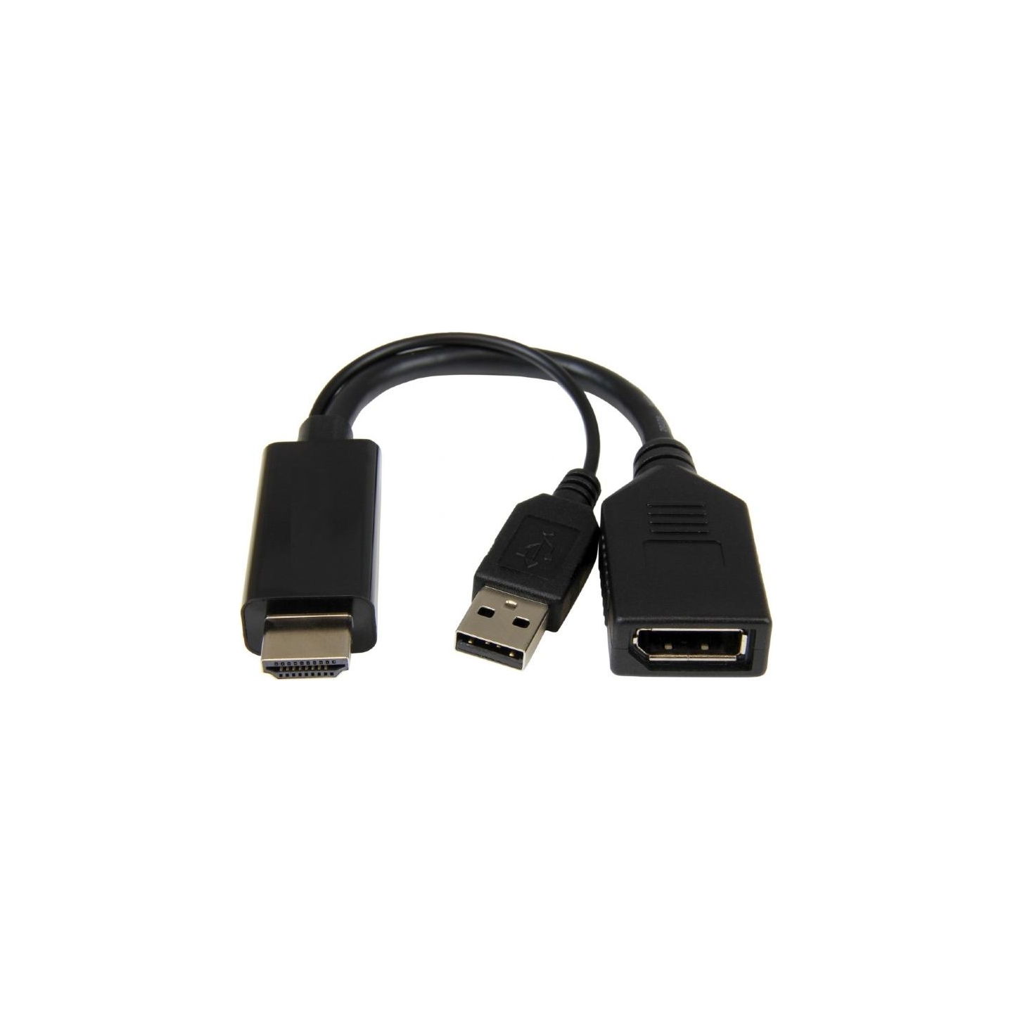 Cablexpert | Active 4K HDMI to DisplayPort Adapter | A-HDMIM-DPF-01 | Black | DisplayPort Female | HDMI Male (Type A) | 0.1 m