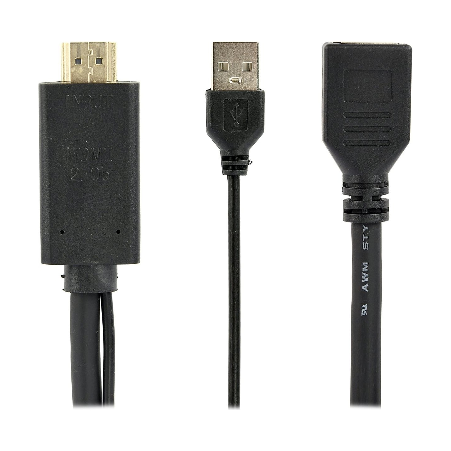 Cablexpert | Active 4K HDMI to DisplayPort Adapter | A-HDMIM-DPF-01 | Black | DisplayPort Female | HDMI Male (Type A) | 0.1 m