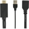 Cablexpert | Active 4K HDMI to DisplayPort Adapter | A-HDMIM-DPF-01 | Black | DisplayPort Female | HDMI Male (Type A) | 0.1 m