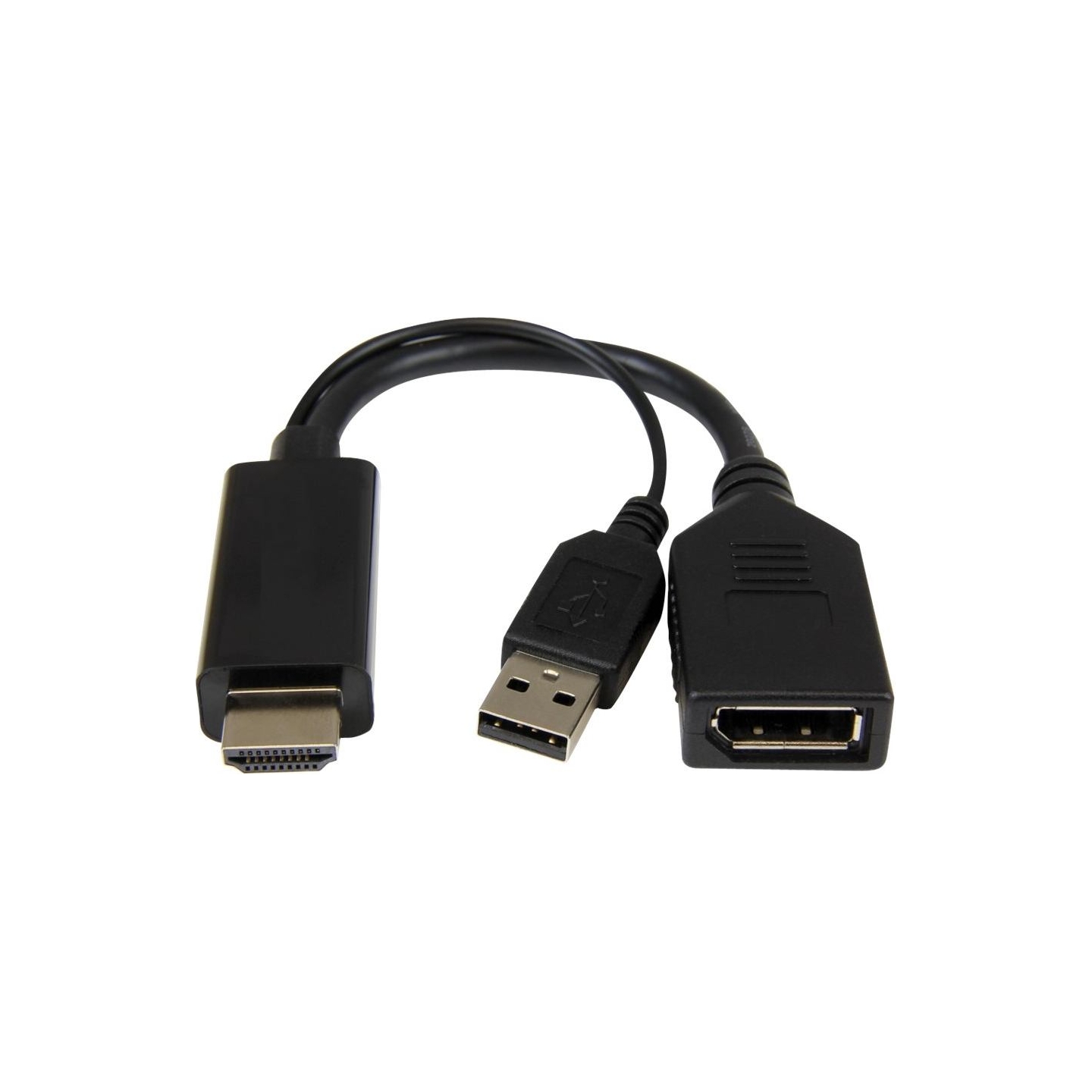 Cablexpert | Active 4K HDMI to DisplayPort Adapter | A-HDMIM-DPF-01 | Black | DisplayPort Female | HDMI Male (Type A) | 0.1 m