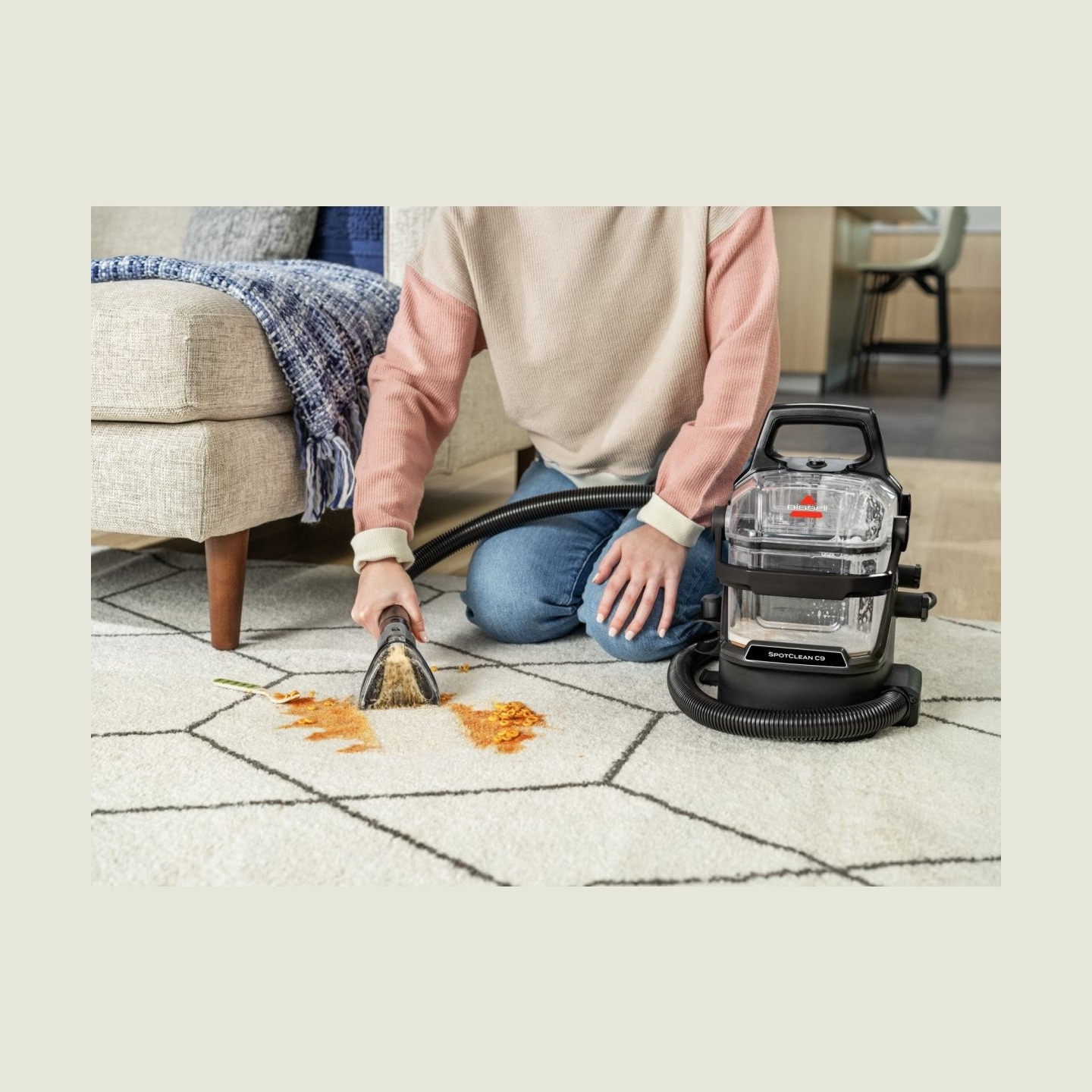 Bissell | Portable Carpet and Upholstery Cleaner | SpotClean C9 Pro | Corded operating | Washing function | 400 W