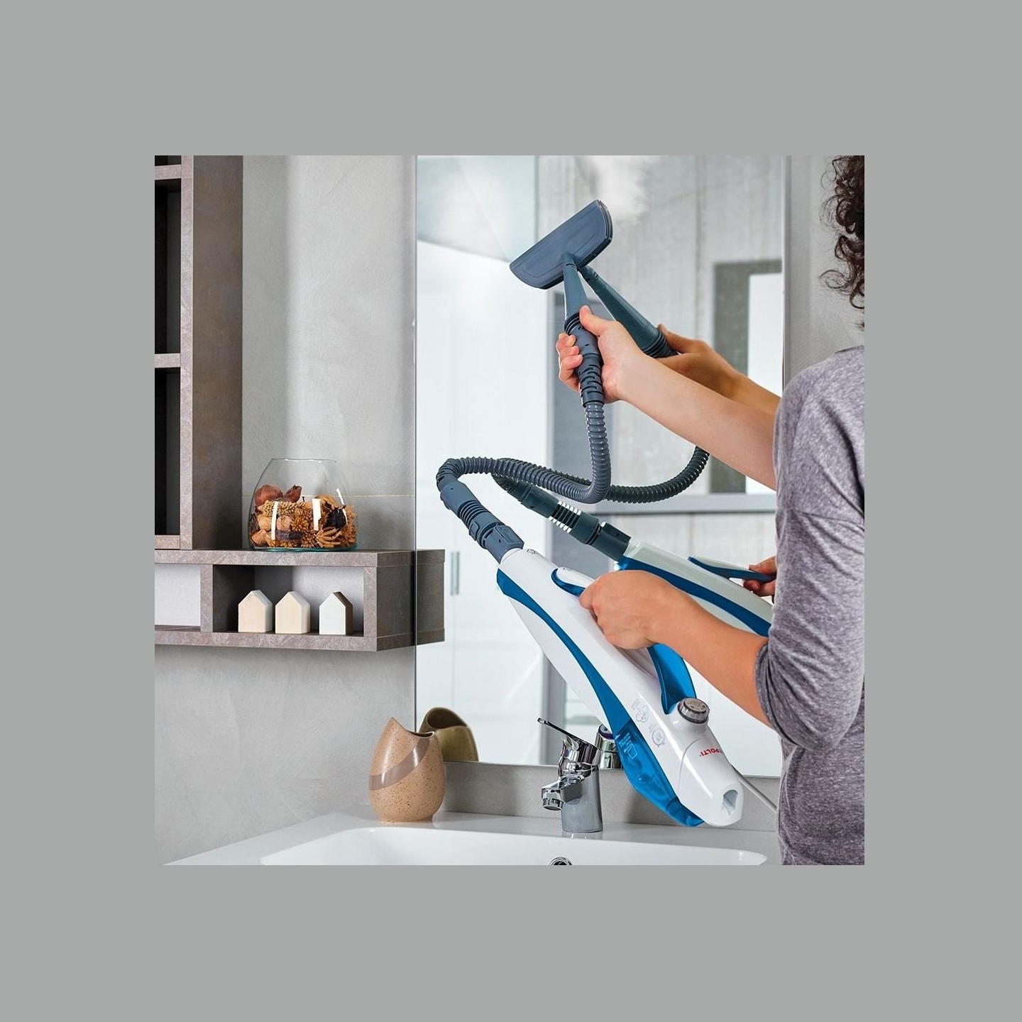 Polti | Steam mop | PTEU0296 Vaporetto SV460 Double | Power 1500 W | Steam pressure Not Applicable bar | Water tank capacity 0.3