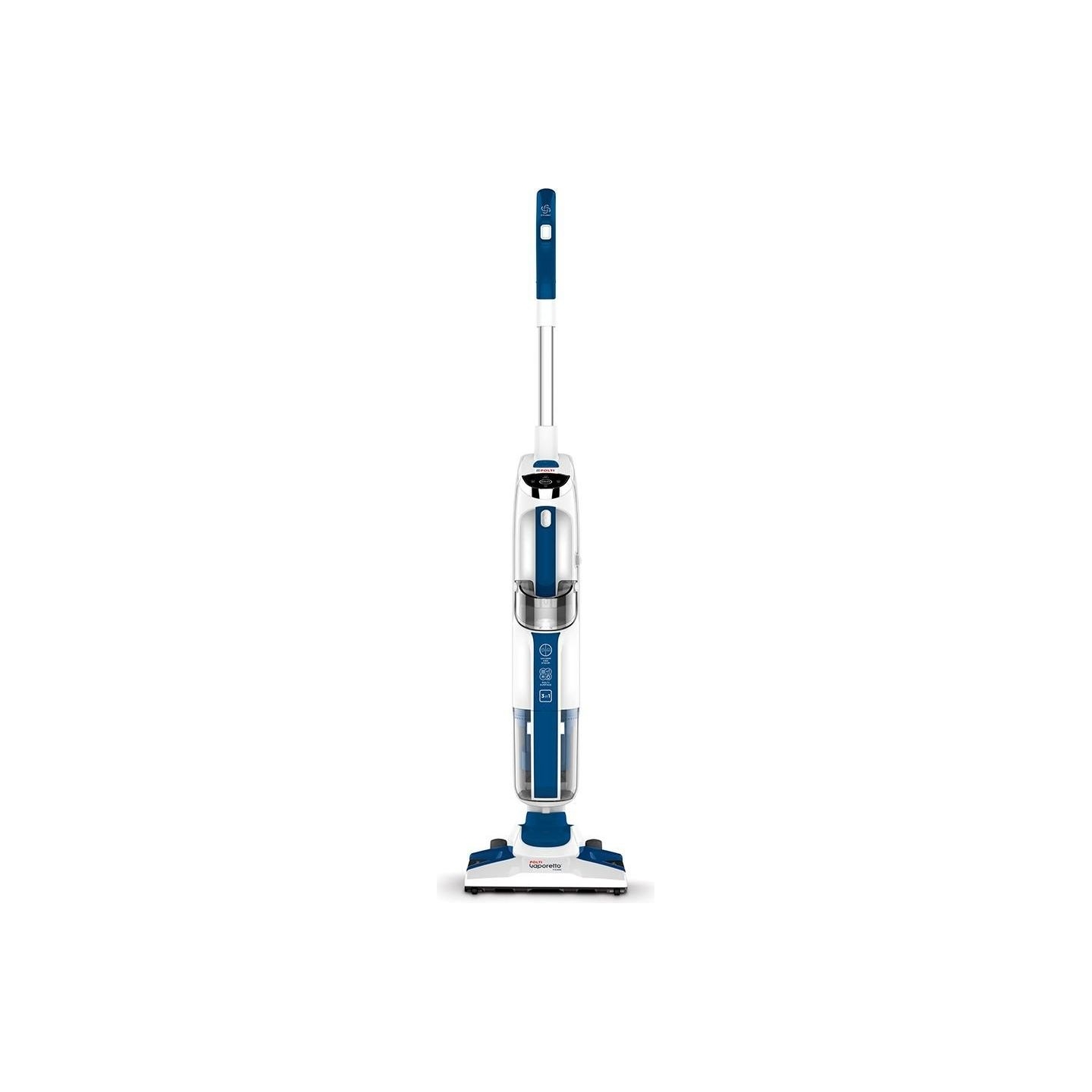 Polti | Vacuum steam mop with portable steam cleaner | PTEU0299 Vaporetto 3 Clean_Blue | Power 1800 W | Steam pressure Not Appli