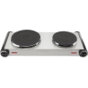 Tristar | Free standing table hob | KP-6248 | Number of burners/cooking zones 2 | Stainless Steel/Black | Electric