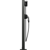Wallbox | Pedestal Eiffel Basic Dual for Pulsar family, Black