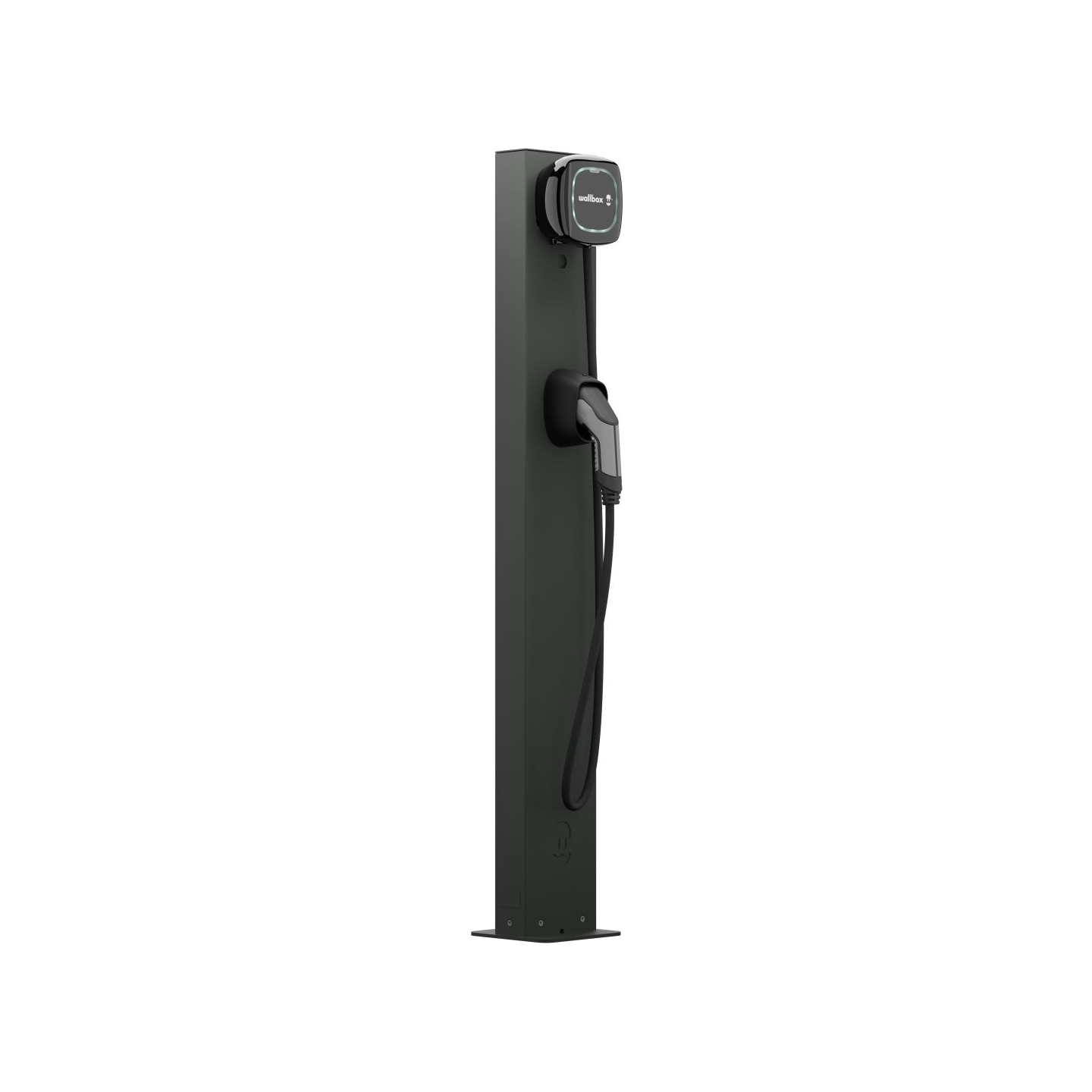 Wallbox | Pedestal Eiffel Basic Dual for Pulsar family, Black