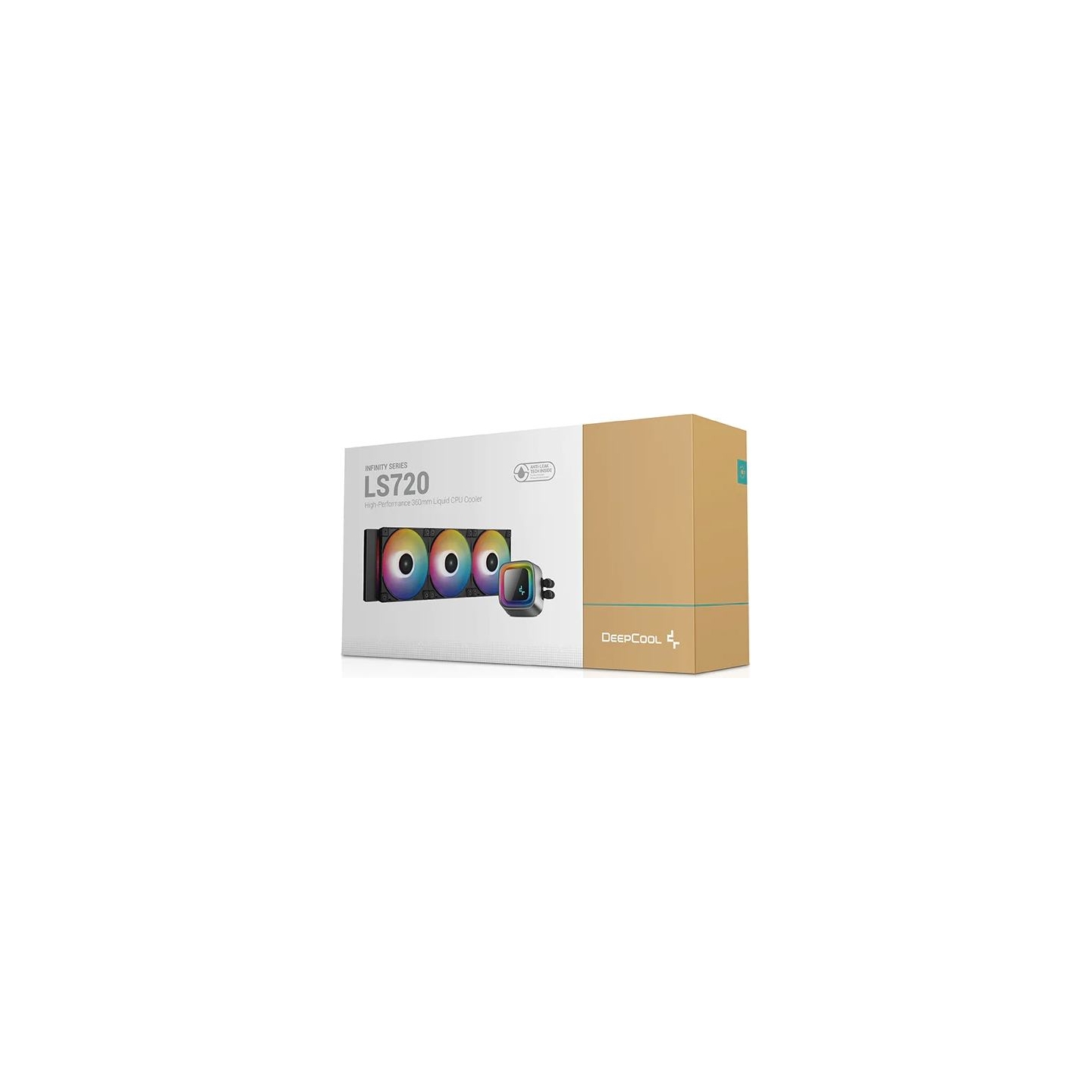 Deepcool | LS720 A-RGB | CPU Liquid Cooler | Black | Intel, AMD