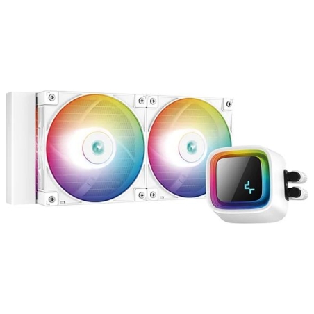 Deepcool | LS520 A-RGB | CPU Liquid Cooler | White | Intel, AMD