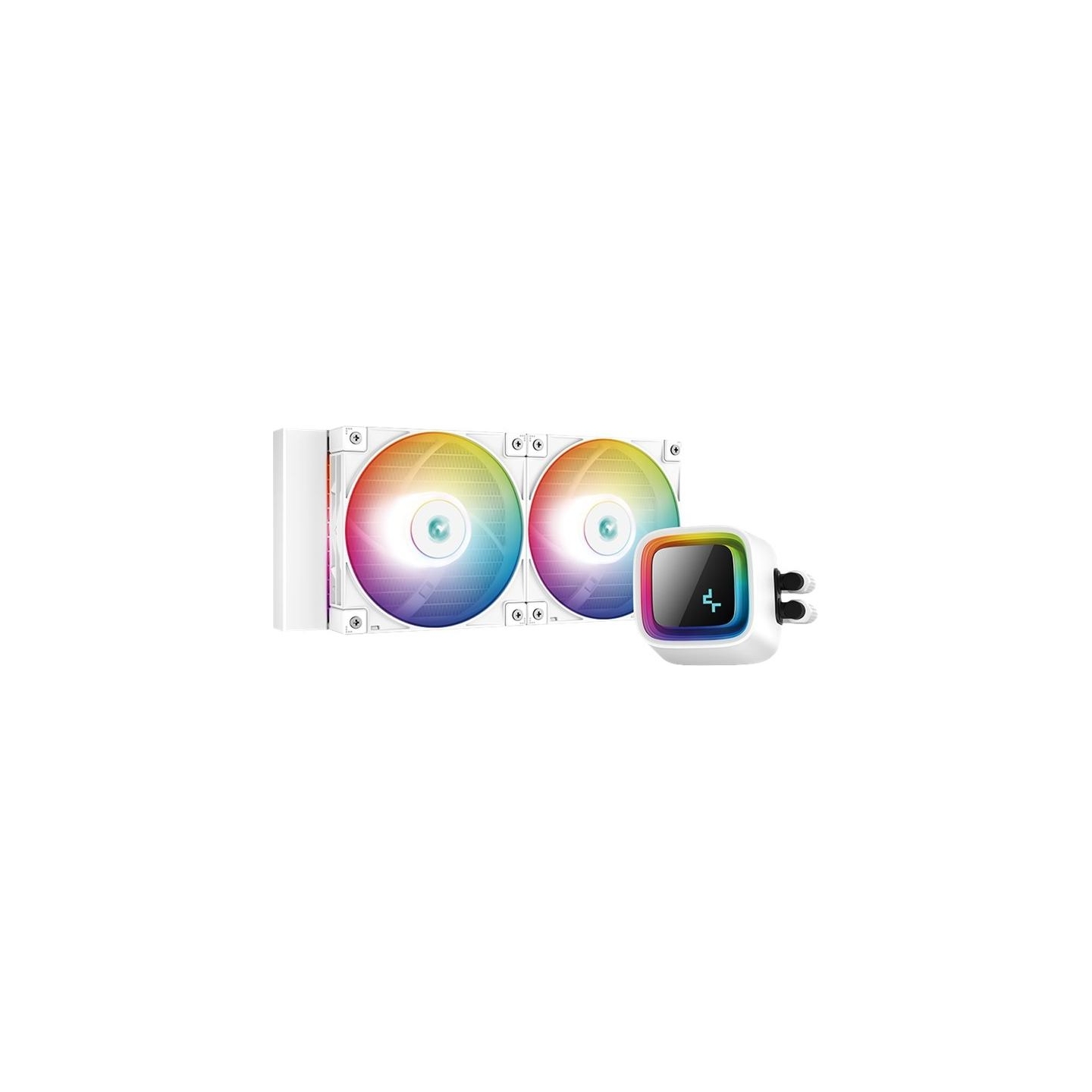 Deepcool | LS520 A-RGB | CPU Liquid Cooler | White | Intel, AMD