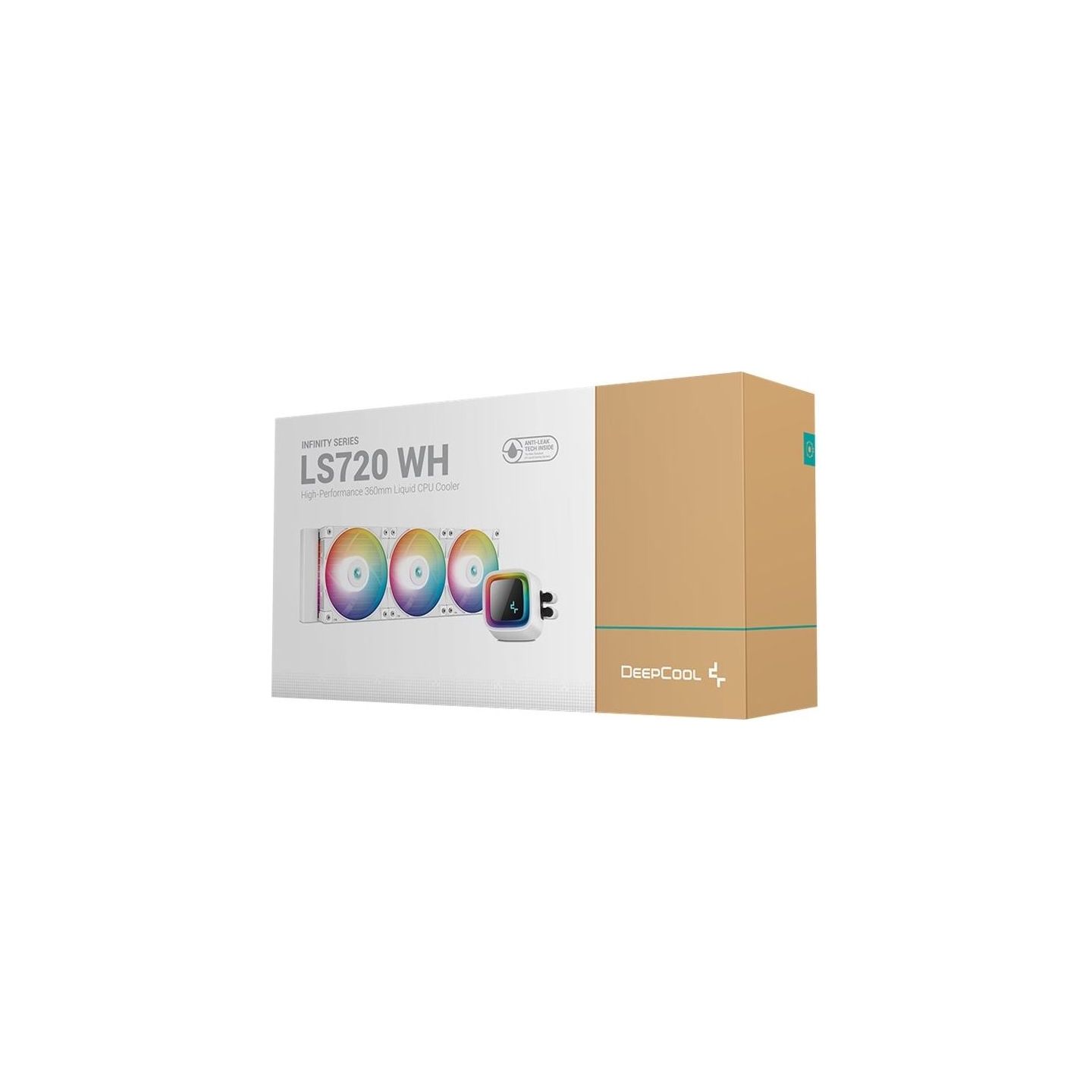 Deepcool | LS720 A-RGB | CPU Liquid Cooler | White | Intel, AMD