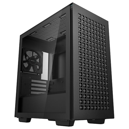 Deepcool | CH370 | Side window | Black | Micro ATX | ATX PS2