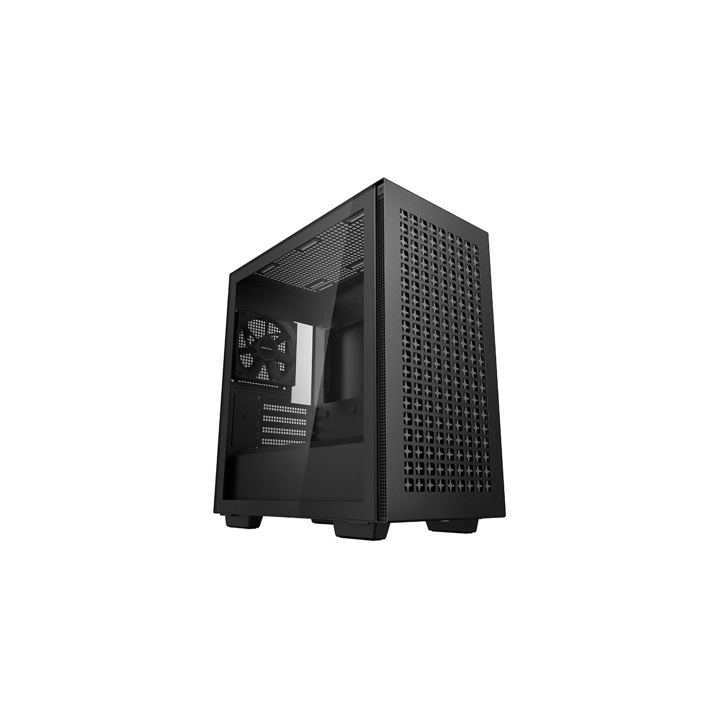 Deepcool | CH370 | Side window | Black | Micro ATX | ATX PS2