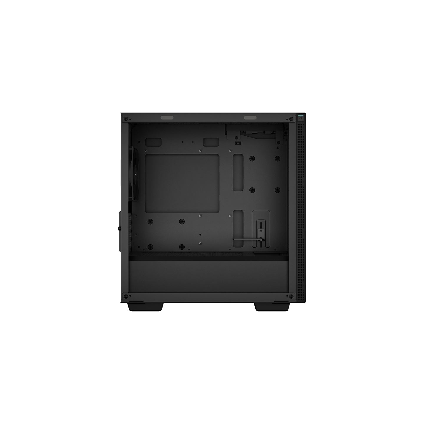 Deepcool | CH370 | Side window | Black | Micro ATX | ATX PS2