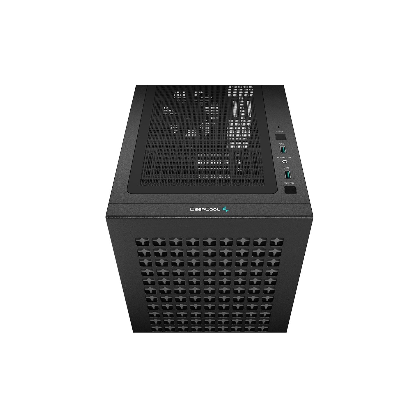 Deepcool | CH370 | Side window | Black | Micro ATX | ATX PS2