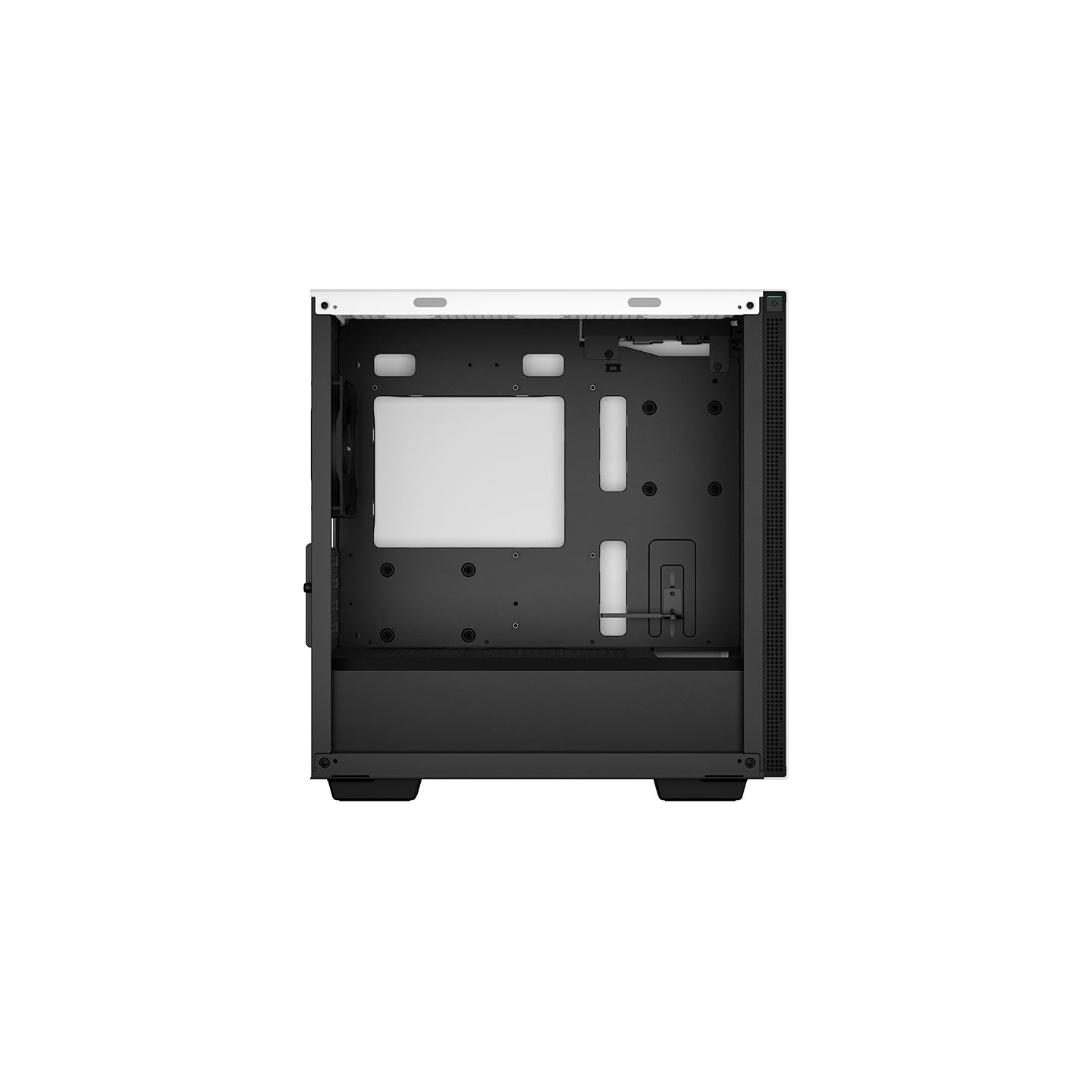 Deepcool | CH370 | Side window | White | Micro ATX | ATX PS2
