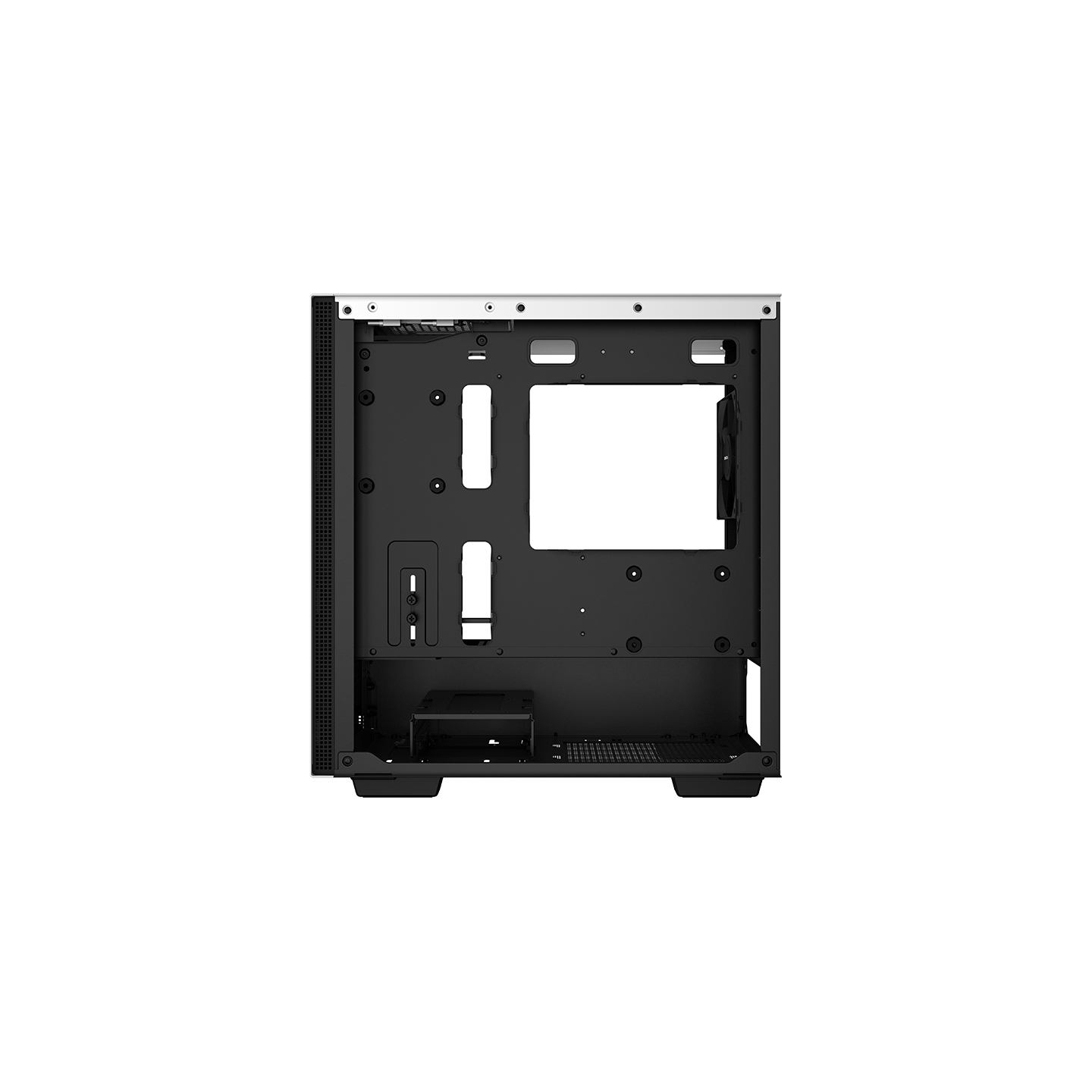 Deepcool | CH370 | Side window | White | Micro ATX | ATX PS2