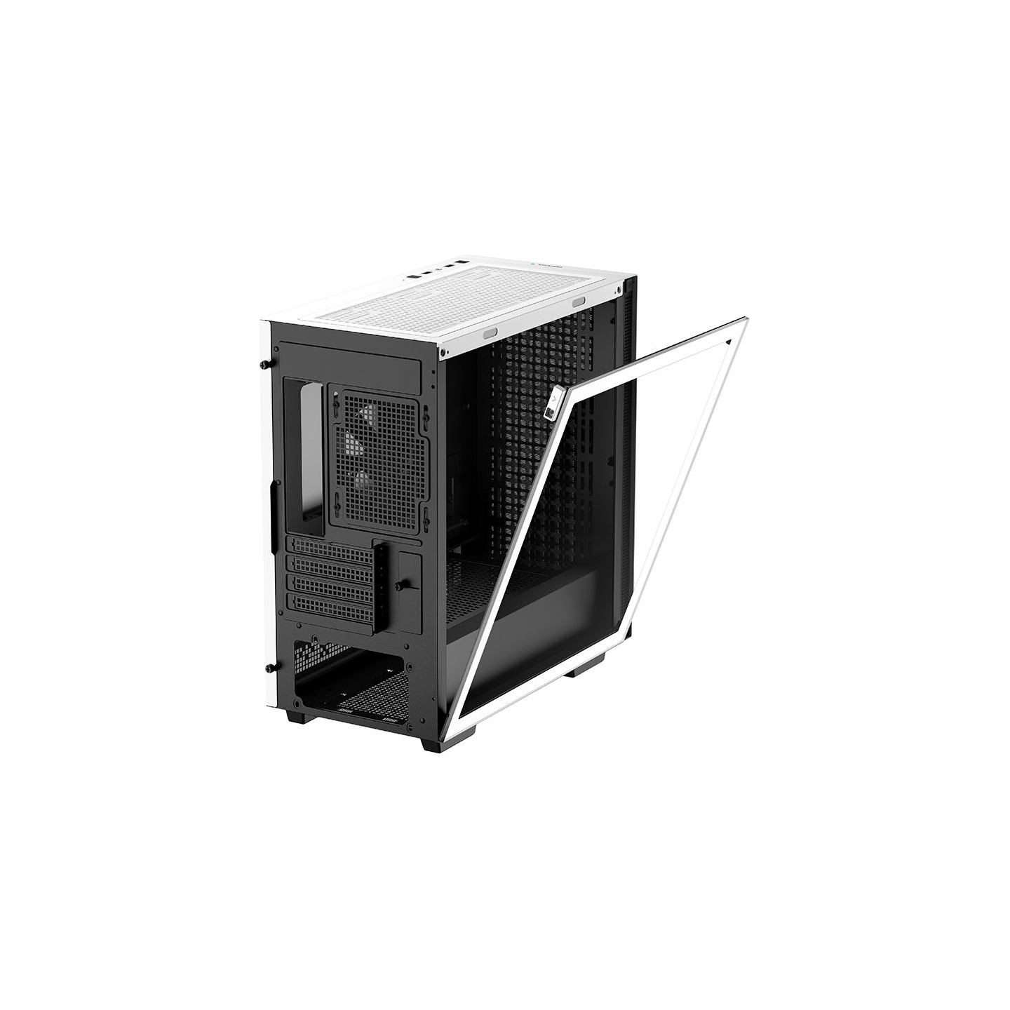 Deepcool | CH370 | Side window | White | Micro ATX | ATX PS2