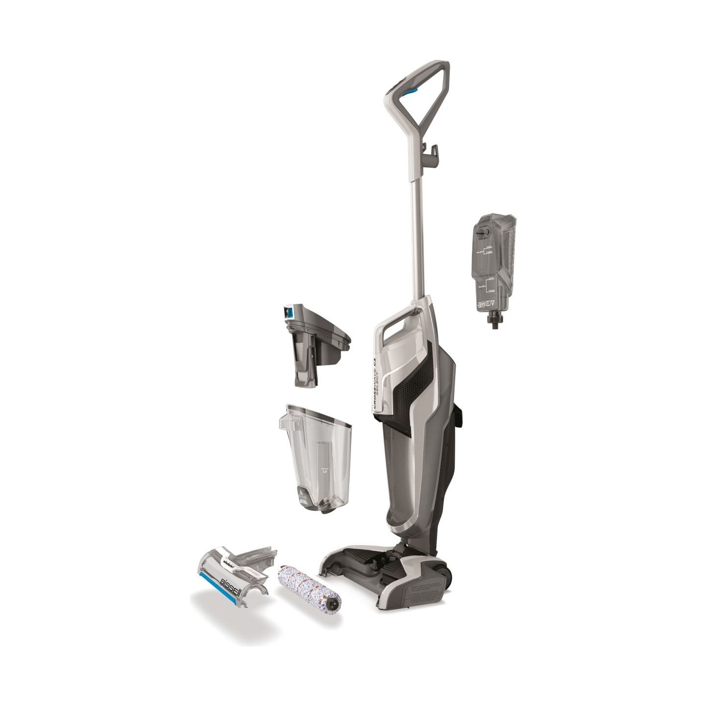 Bissell | Vacuum Cleaner | CrossWave C3 Select | Corded operating | Handstick | Washing function | 560 W | Black/Titanium/Blue |