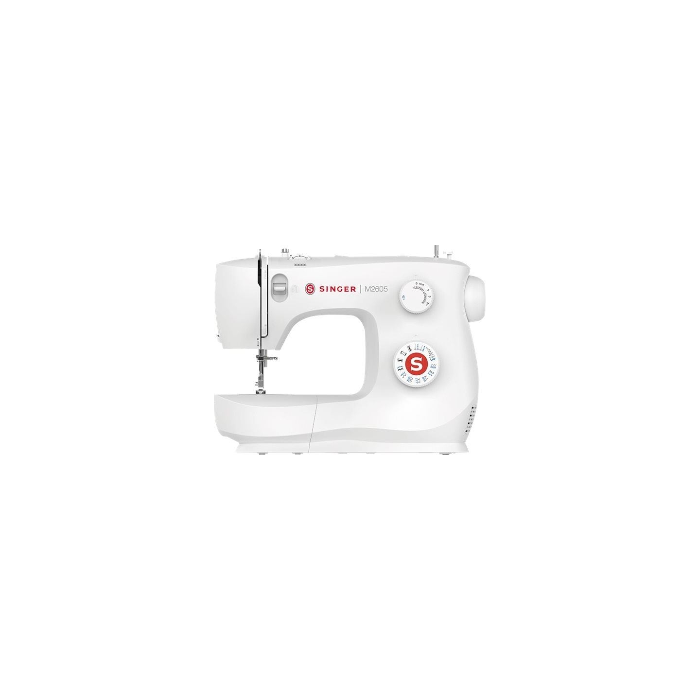 Singer | Sewing Machine | M2605 | Number of stitches 12 | White