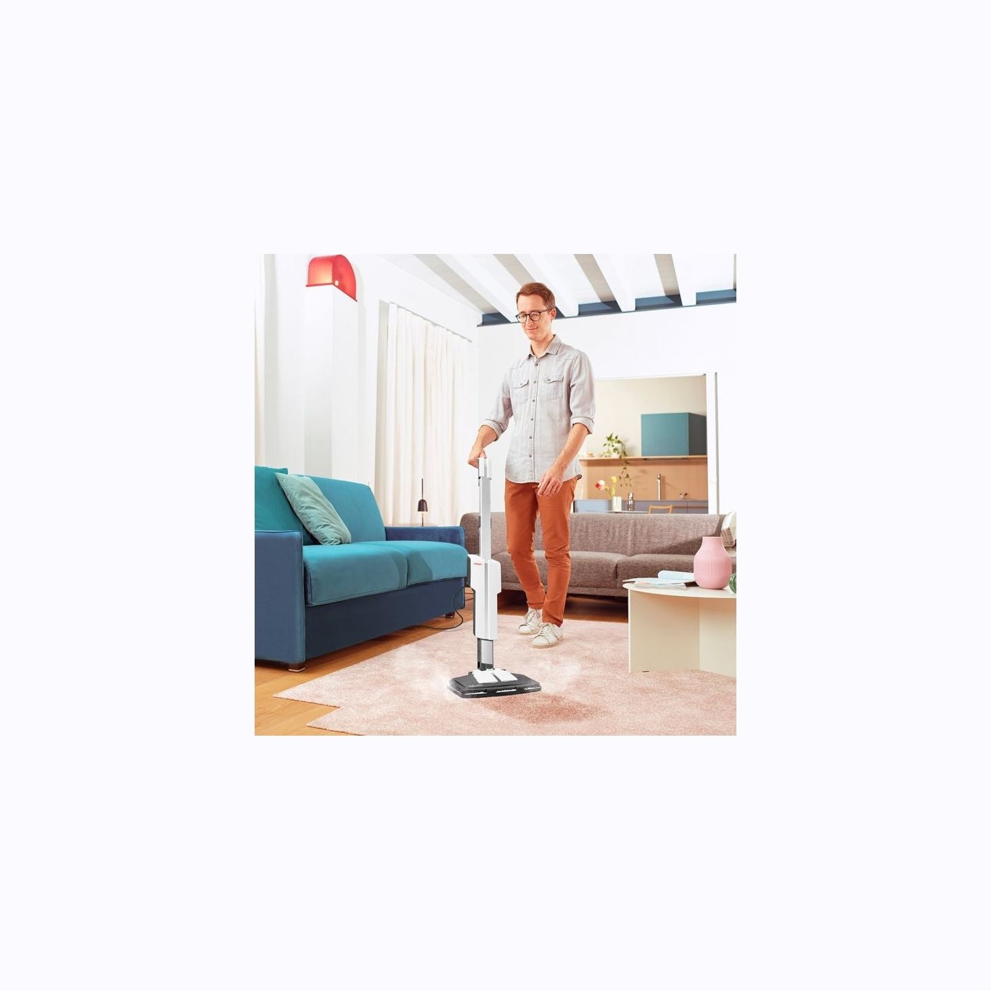 Polti | Steam mop with integrated portable cleaner | PTEU0304 Vaporetto SV610 Style 2-in-1 | Power 1500 W | Steam pressure Not A