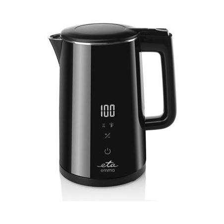 ETA | Kettle | ETA559590000 Emma | Electric | 2200 W | 1.5 L | Stainless steel | 360° rotational base | Black